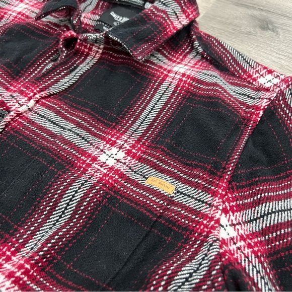 🔥 ONLY & SONS Flannel / Plaid Button Up Shirt - Picture 5 of 15